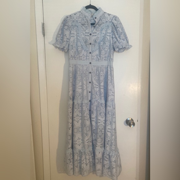 Pamela Love x RTR Blue Victoria Dress - Picture 7 of 13